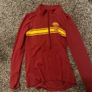 Women’s pink Victoria secret ISU zip up